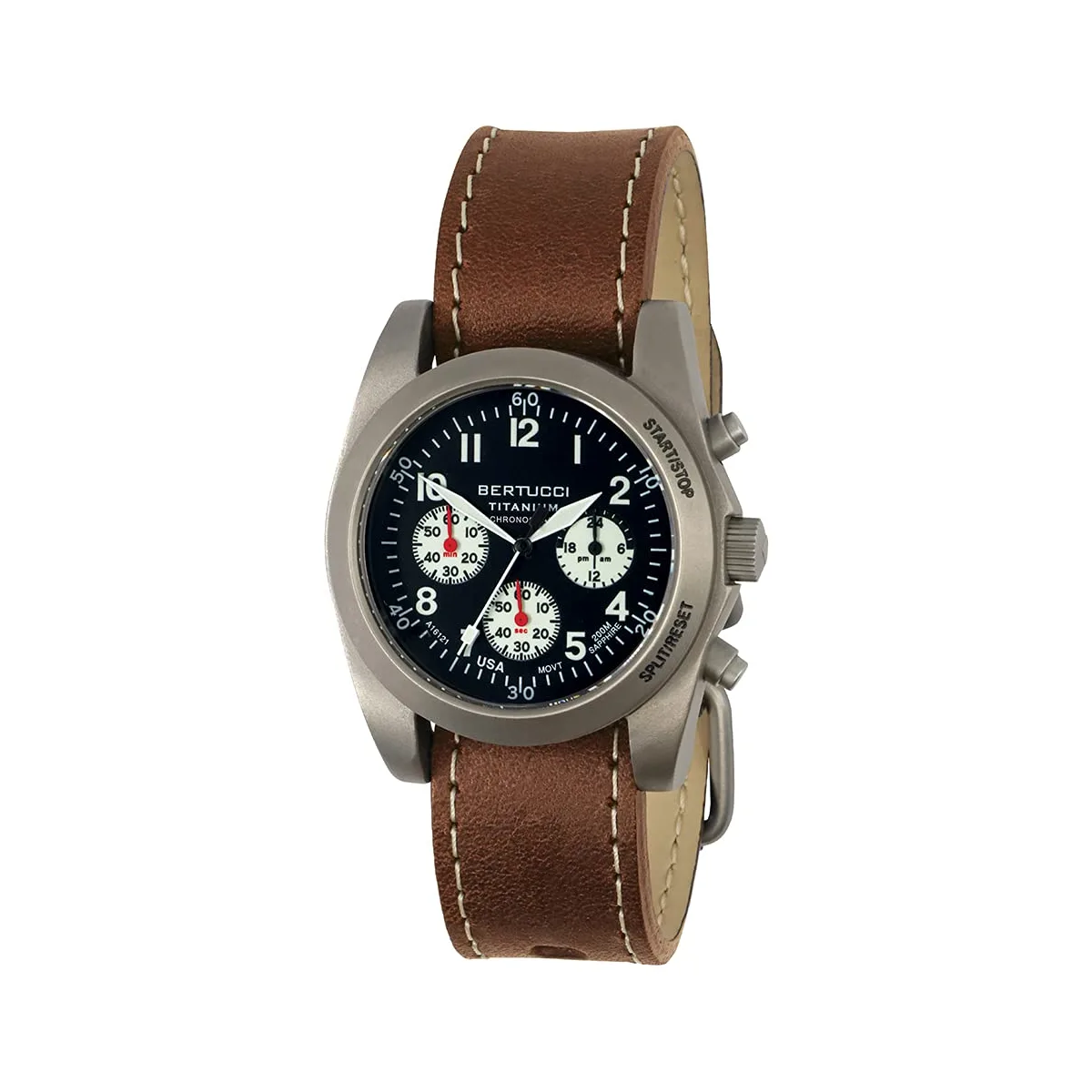 Bertucci A-11T Americana Field Chronograph — Kodiak Leather